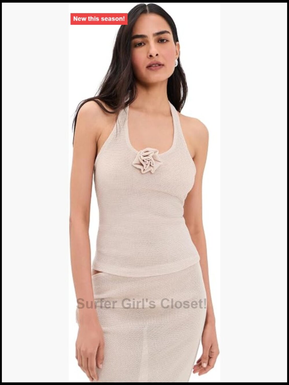 Lioness Women's Soulmate Halter Top Sand